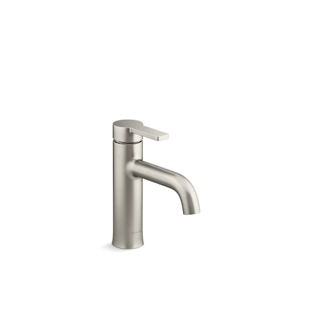 Kohler Venza Single Control Lav Faucet, 0.5Gpm Vibrant Brushed Nickel 28126-4N-BN